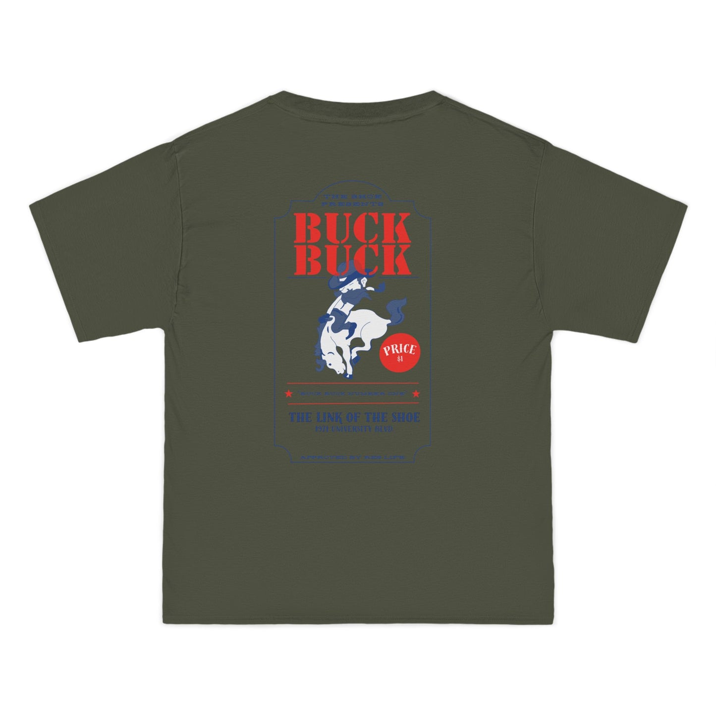 The Buck Buck Throwback Tee