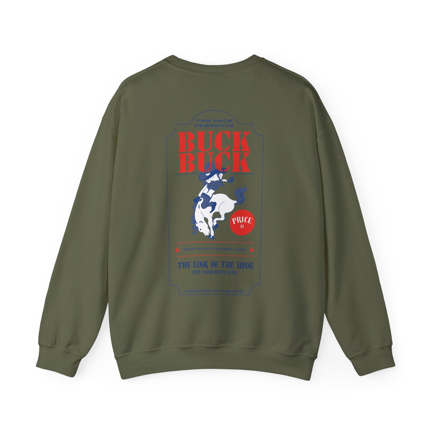 The Buck Buck Throwback Crewneck