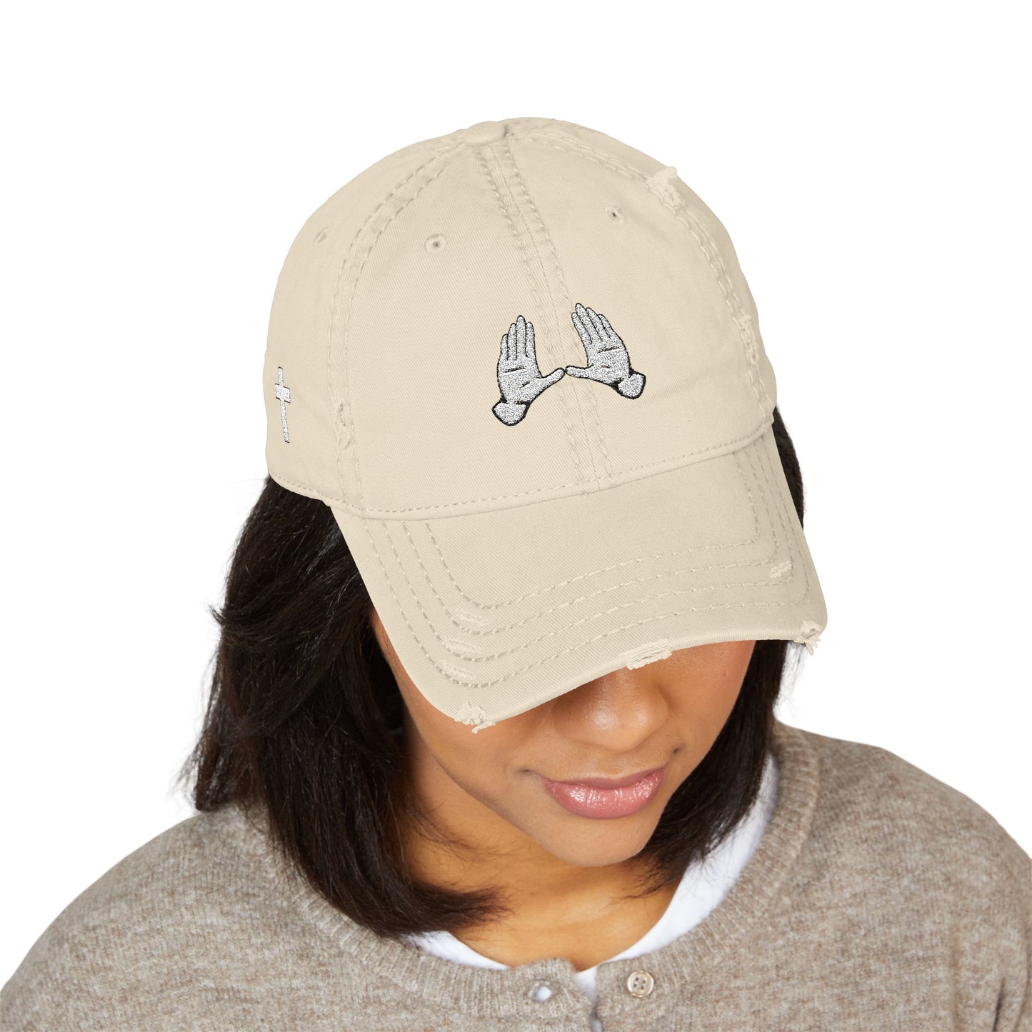 The Palms Distressed Dad Hat