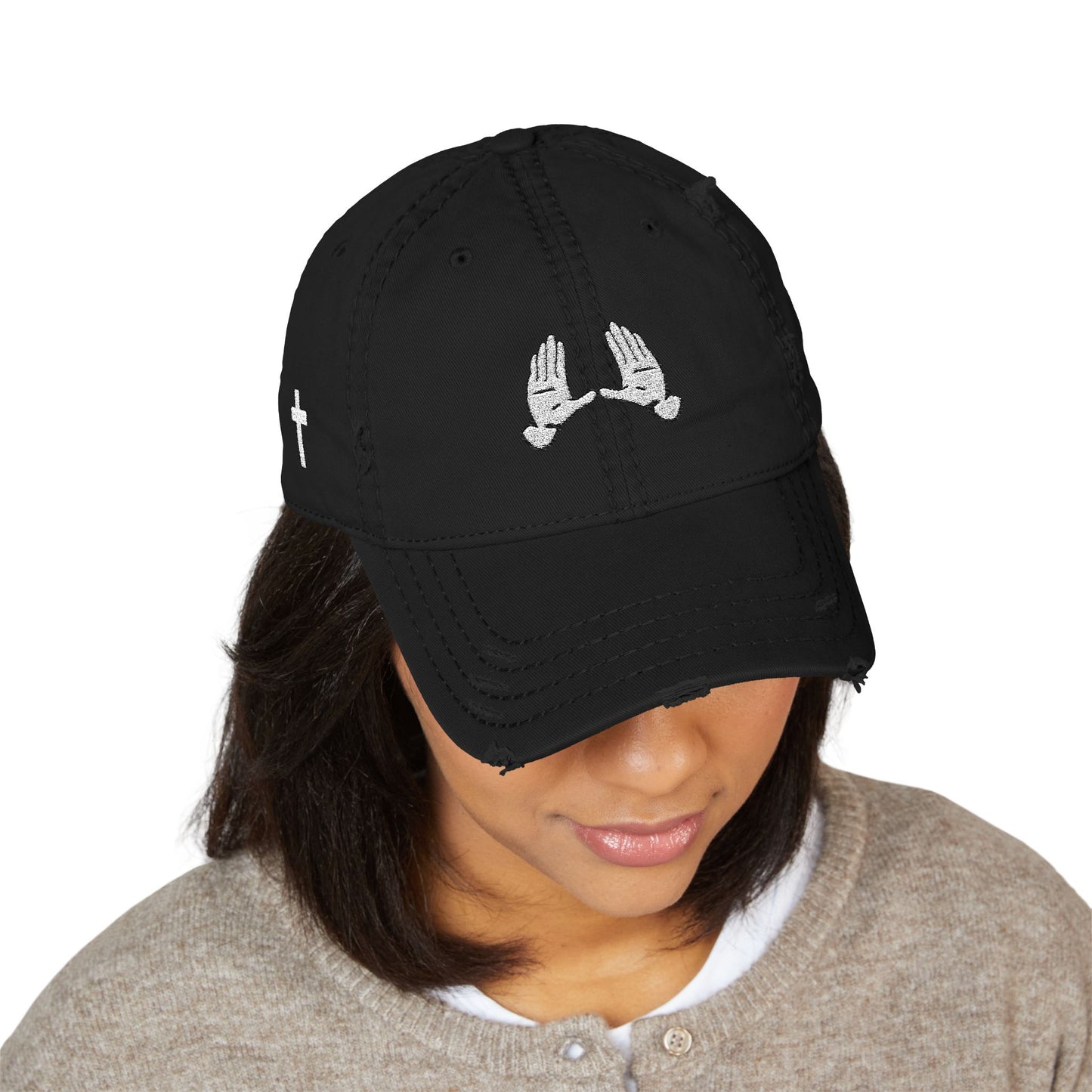 The Palms Distressed Dad Hat