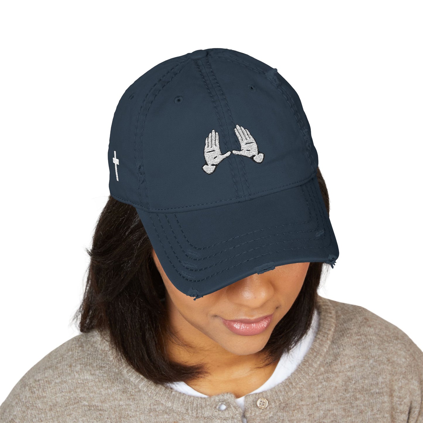 The Palms Distressed Dad Hat