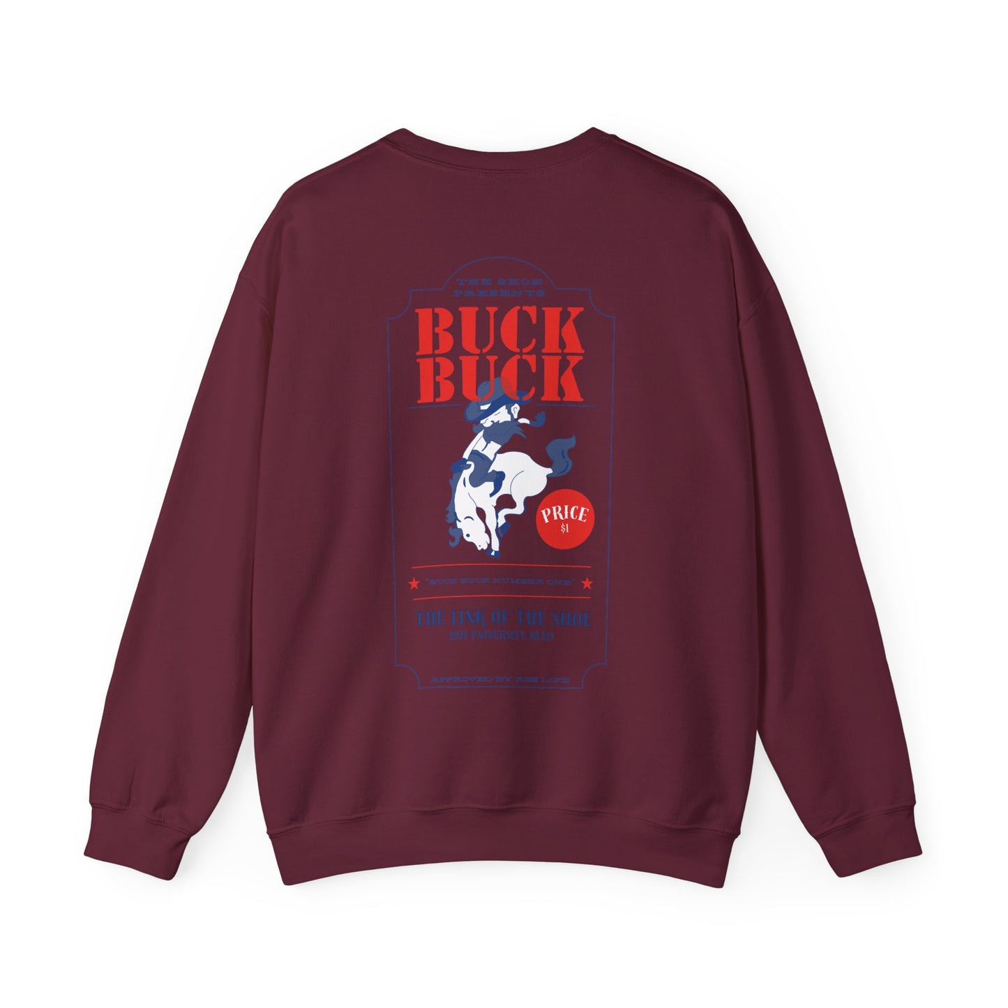 The Buck Buck Throwback Crewneck