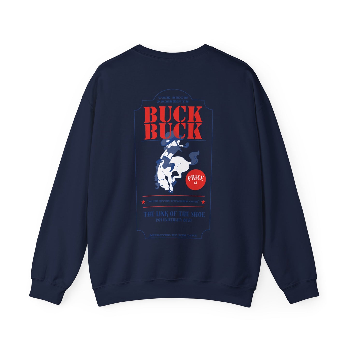 The Buck Buck Throwback Crewneck
