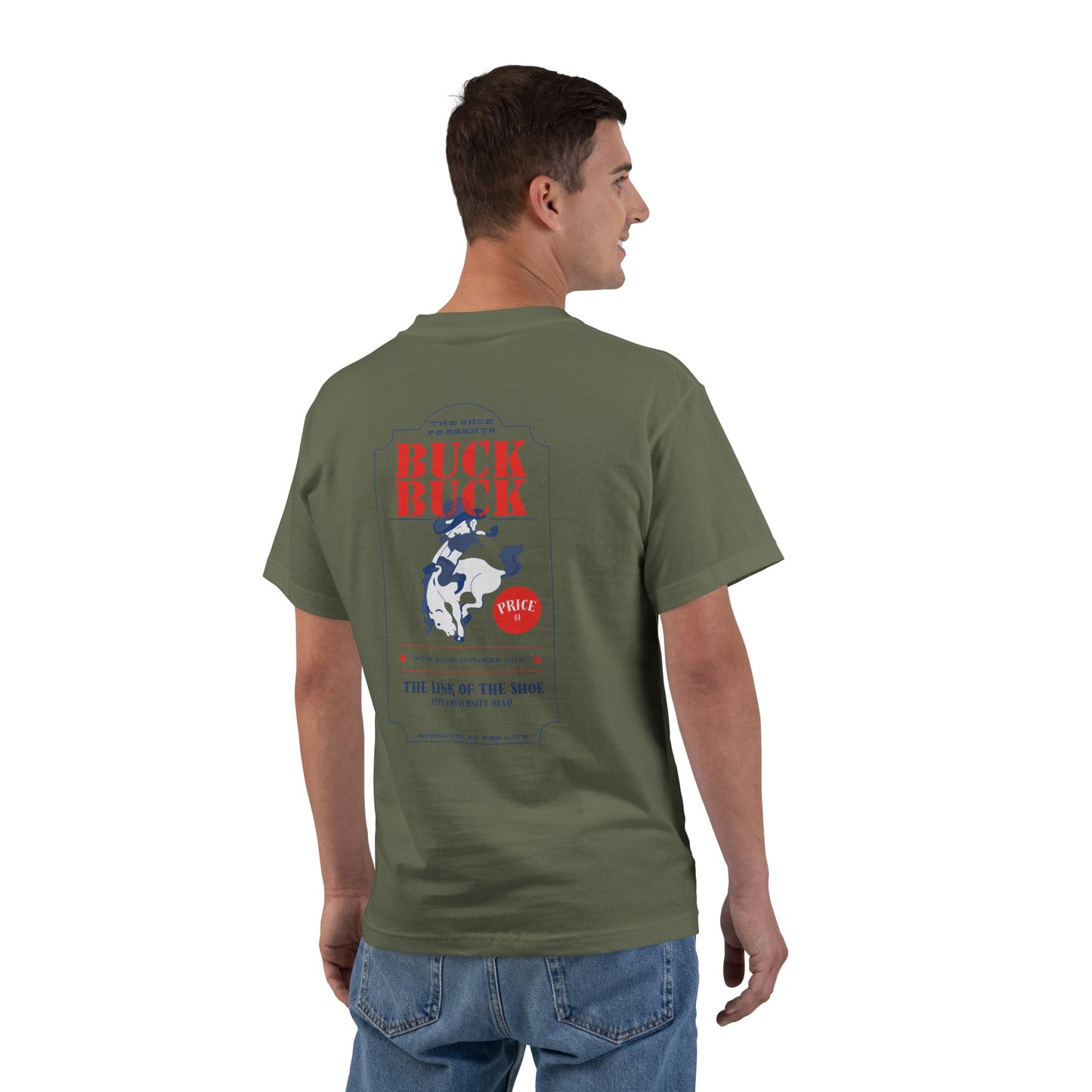 The Buck Buck Throwback Tee