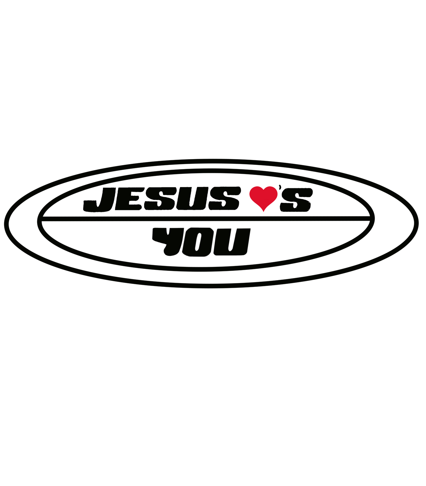 Jesus <3's You Hoodie